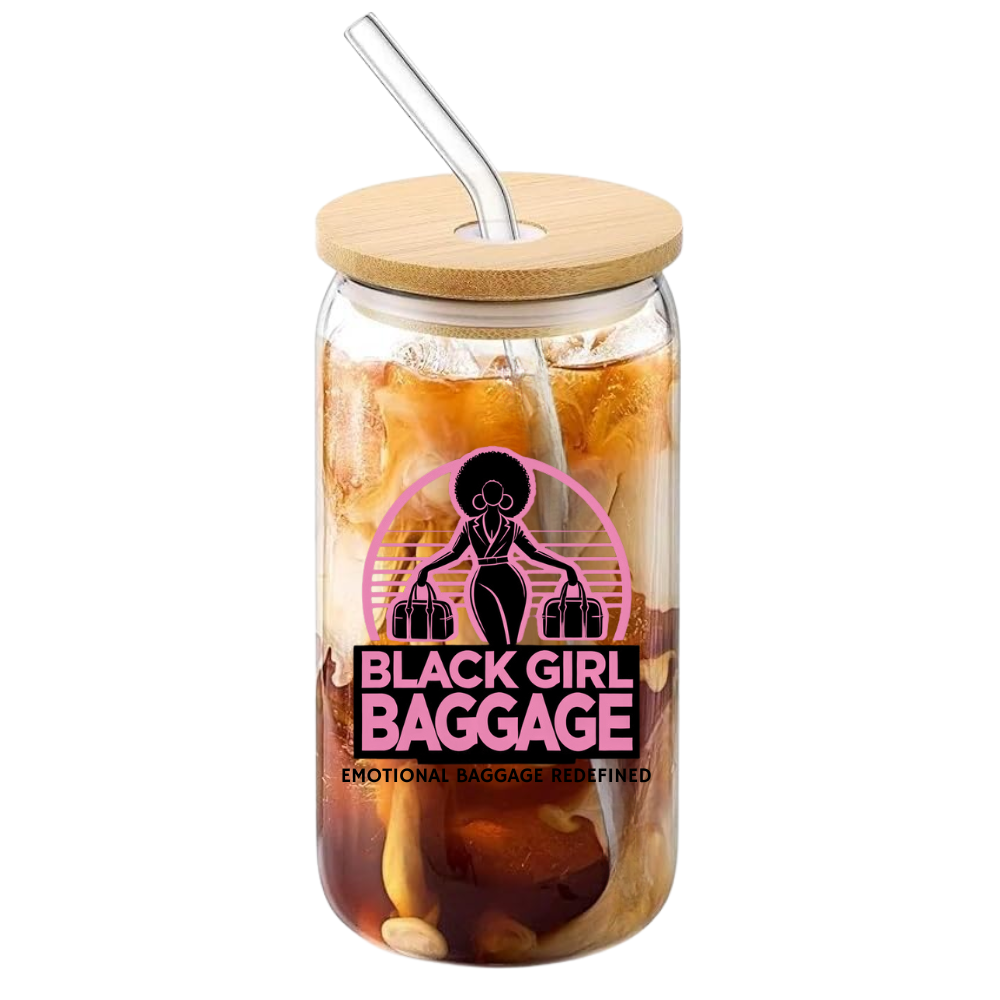 Black Girl Baggage Tumbler